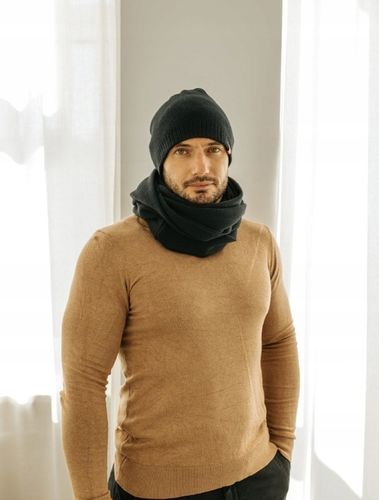 Betlewski Ciepły komin męski zimowy komfortowy wygodny materiał modny na Arena.pl