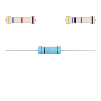 Rezystor 4.7 KOhm tolerancja 1% precyzyjny moc 3W 4.7K 5x16mm metalizowany