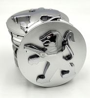 PEUGEOT DEKIELKI na felgi zaślepki felg KAPSLE kołpaczki 60mm 4 szt