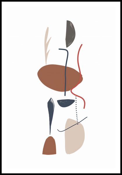 Plakat 68x101cm Równowaga Niuansy zdjęcie 3