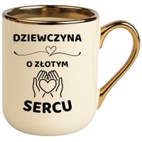 Kubek PREMIUM z dedykacją wyjątkowy elegancki prezent dla DZIEWCZYNY