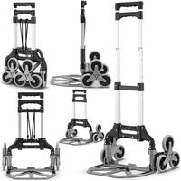 Wózek ręczny transportowy młynarka składana z funkcją na schody HP-LH02-70S