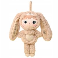 Metoo karmelowo beżowy króliczek 30cm - z imieniem dla dziecka