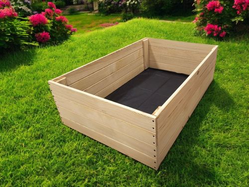 WARZYWNIAK SKRZYNIA NA WARZYWA INSPEKT DREWNIANY 60x120 PODWYŻSZANY 36cm na Arena.pl