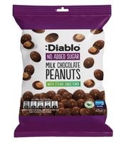 Diablo Orzeszki w czekoladzie bez dodatku cukru 40 g