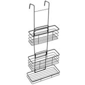 Półka łazienkowa zawieszana pod prysznic potrójna - Yoka