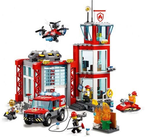 Lego City Remiza strażacka na Arena.pl