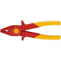 szczypce płaskie z tworzywa sztucznego izolowane 180mm - kn 98 62 01