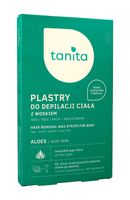Tanita Plastry do depilacji ciała z woskiem Aloes 1 op.-12szt
