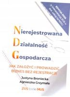 Nierejestrowana Działalność Gospodarcza - Justyna Broniecka