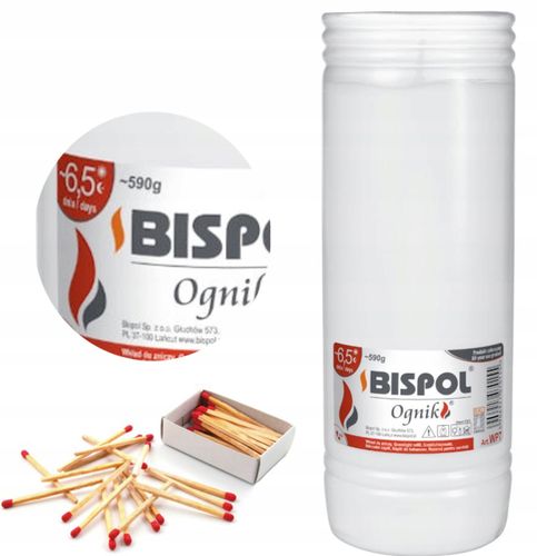 bispol - wkład zalewany ognik wp7 - 12 szt. na Arena.pl