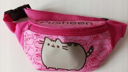 GRUBY KOTEK Saszetka Nerka + Portfel Różowy Na Prezent na Arena.pl