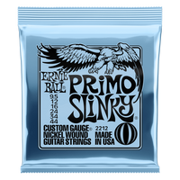 Struny do gitary elektrycznej Ernie Ball 2212 Primo Slinky Nickel 9,5-44