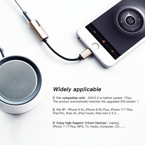 Baseus przejściówka adapter Iphone mini jack 3.5 na Arena.pl