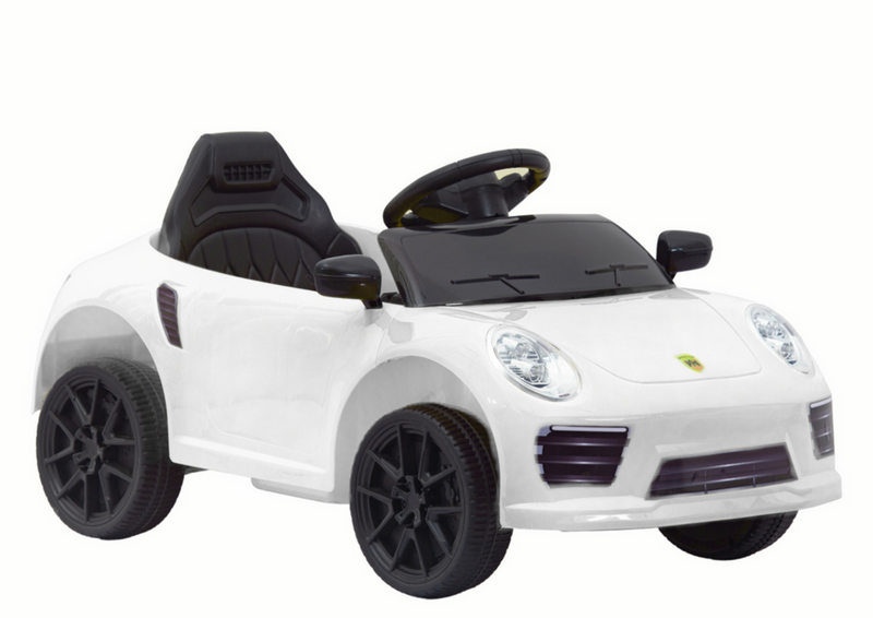 Auto Na Akumulator 2 Silniki 2x6V Pilot Białe zdjęcie 1