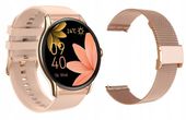 Zegarek smartwatch damski okrągły funkcje rozmowy NA PREZENT + Bransoleta