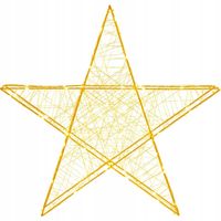 FIGURKA ŚWIECĄCA GWIAZDA DEKORACYJNA 100LED BIAŁY CIEPŁY WITRAŻ NA BATERIE