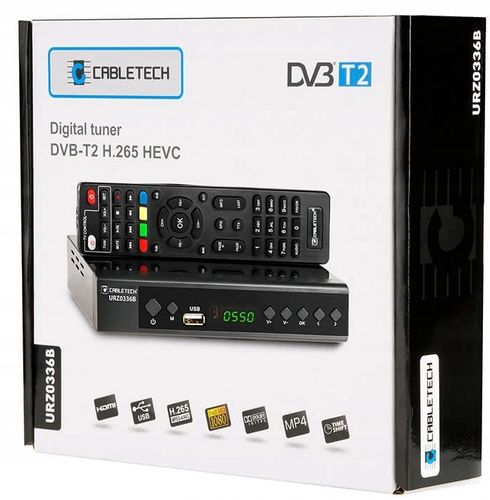 Tuner Dekoder Tv Dvb-T2 H.265 Hevc Pvr Cabletech na Arena.pl