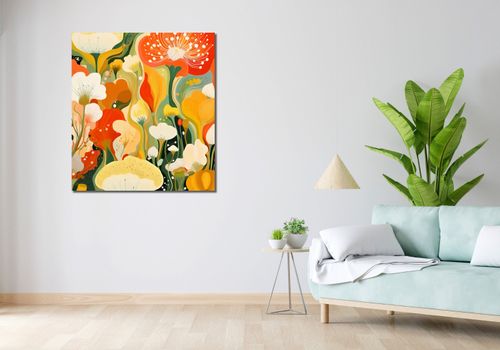 Obraz 90x100cm Kwiatowy Raj na Arena.pl
