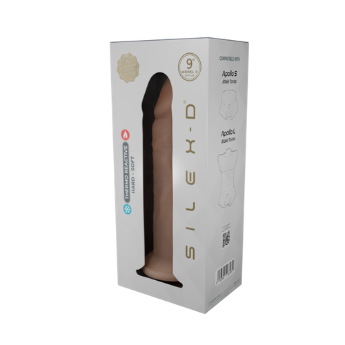 realistic dildo 22,8 cm liquid silicone 2 9" silexd na Arena.pl