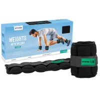 Obciążenia na kostki na rzep neoprenowe 2 x 1,5 kg Spokey FORM