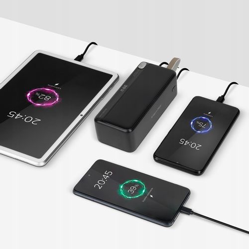 Power bank 40000mAh 20W QC PD USB-C KrugerMatz na Arena.pl