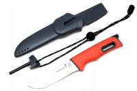 Nóż taktyczny HX Bushcraft survival EDC krzesiwo TD-17