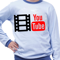 Piżama dziecięca You Tube