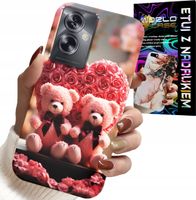 ETUI DO OPPO A79 5G - RODZINKA RÓŻANYCH MISIÓW SERCE + FOLIA