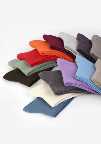 Skarpetki Damskie Bawełniane Bezuciskowe Polskie Cerber 36/38 Czerwony na Arena.pl