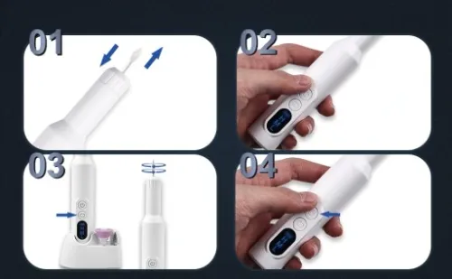 Mini Frezarka do Paznokci Manicure Zestaw 20000RPM na Arena.pl