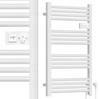 GRZEJNIK ŁAZIENKOWY ELEKTRYCZNY DRABINKA ŚCIENNY TERMOSTAT DUŻA MOC 500W