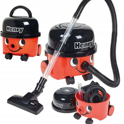 ODKURZACZ HENRY DLA DZIECI CZERWONY FUNKCJA SSANIA CASDON na Arena.pl