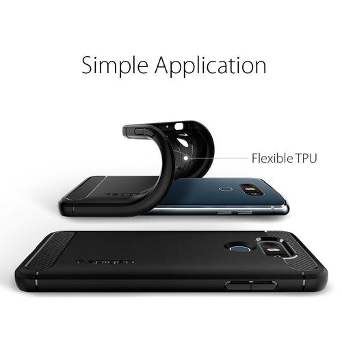 SPIGEN RUGGED ARMOR LG G6 BLACK na Arena.pl