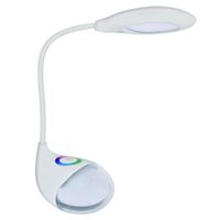 Nowoczesna lampka BOA 04000 Ideus LED 6W 4000K na biurko biała