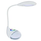 Nowoczesna lampka BOA 04000 Ideus LED 6W 4000K na biurko biała