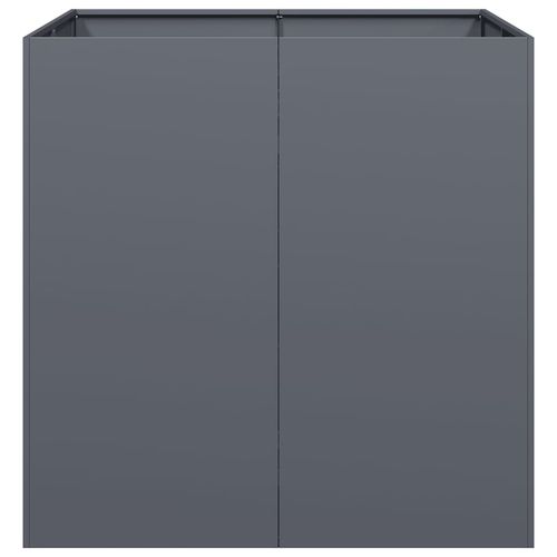 Doniczka Antracyt 80x80x80 cm Stal na Arena.pl