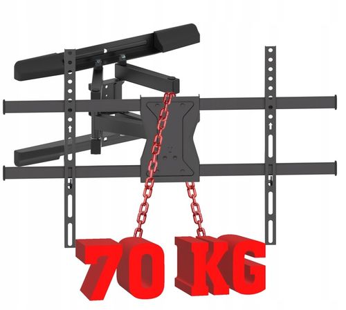 Extra Mocny Uchwyt do Telewizora 43-90 cali 70kg Wieszak TV na Arena.pl