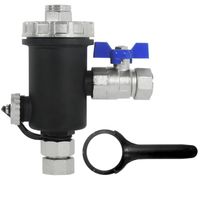 FILTR MAGNETYCZNY SEPARATOR ZANIECZYSZCZEŃ ODMULNIK 3/4" DN20 DUŻY MAGNES