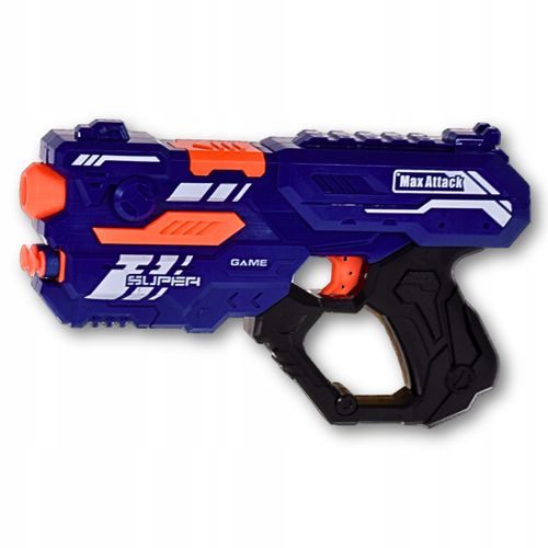 PISTOLET RĘCZNA WYRZUTNIA NA MIĘKKIE BEZPIECZNE STRZAŁKI Z MAGAZYNKIEM na Arena.pl