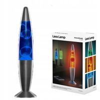 LAMPA DEKORACYJNA LAWA MAGMA 25W NOCNA NIEBIESKA lampka LAVA PREZENT