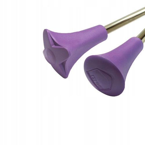 Pałka pałeczka baton mażoretkowa twirling PMT1 BELTI Chrom fioletowa na Arena.pl