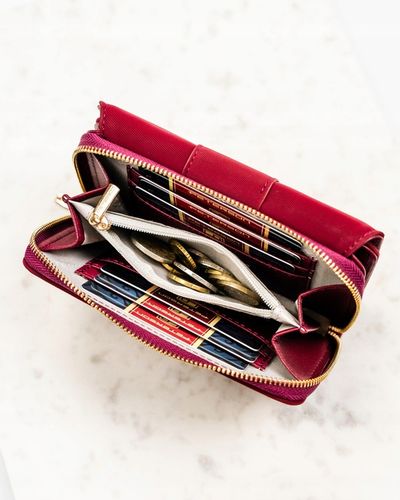 Portfel damski Peterson z ochroną kart RFID ze skóry ekologicznej na Arena.pl