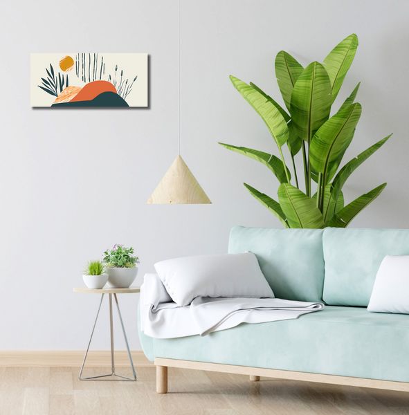 Obraz 50x20cm Wieczór na Łące zdjęcie 2