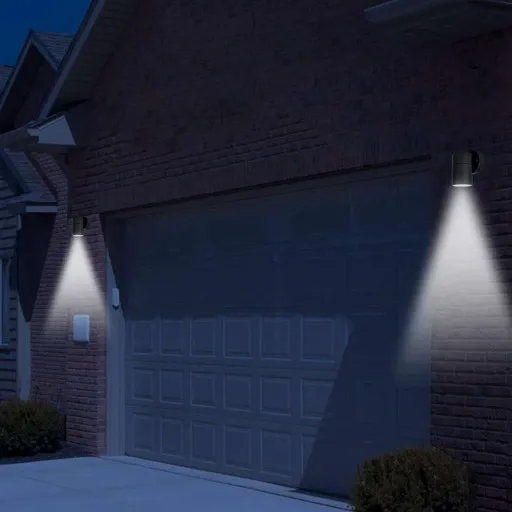 ZESTAW 2 Zewnętrznych Kinkietów IP44 LED GU10 28W AMAZON zdjęcie 6