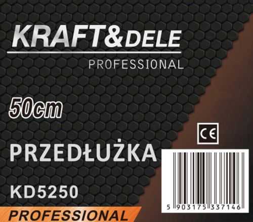 PRZEDŁUŻKA DO WIERTNICY 50cm KD5250 na Arena.pl