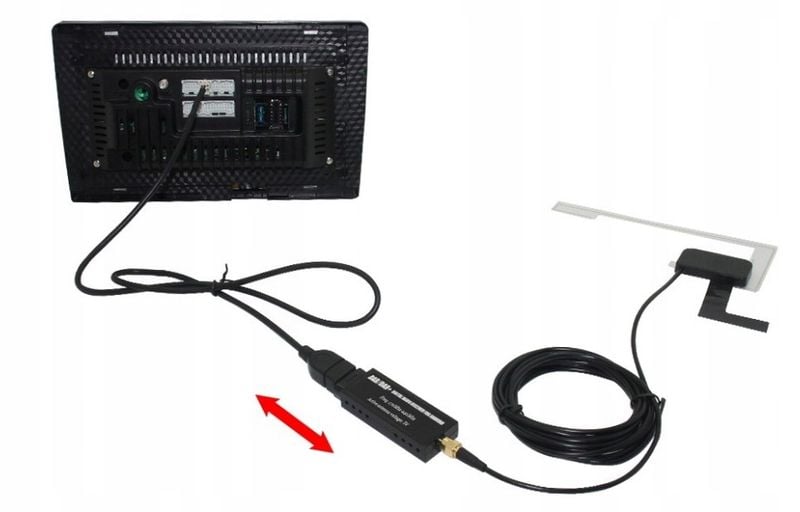 ANTENA,TUNER DAB+ DEDYKOWANY ADAPTER DO RADIA Z SYSTEMEM ANDROID USB, SMA zdjęcie 6