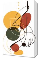 Obraz 30x50cm Taniec Form i Barw