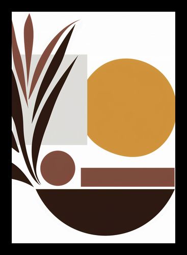 Plakat 29,7x42cm Stylizacja Roślin na Arena.pl