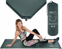 MATA SAMOPOMPUJĄCA zielona turystyczna 180X50X3 cm Enero Camp MATERAC